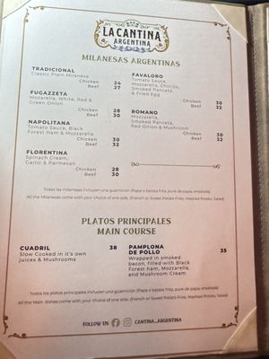 Menu photo 3 La Cantina Argentina San Juan, PR Menu photo 3 La Cantina Argentina San Juan, PR