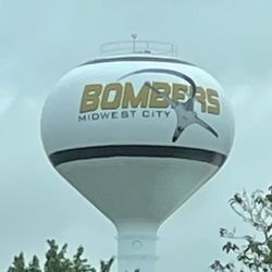 Rose Field - Jim Darnell Stadium - Water tower