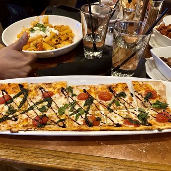 City Works - Pesto Margherita Flatbread - Sports Bars Near Me - Watertown, Massachusetts