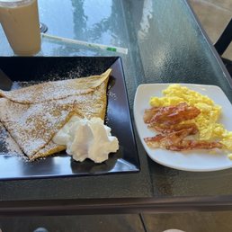 Pumpkin crepes so good
