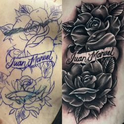 Blind Side Tattoos - Cover up