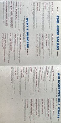 Menu photo 7 Rody's Tavern Greensboro, NC