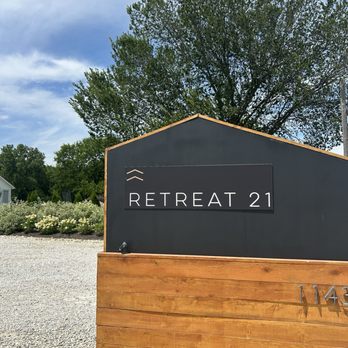 Retreat 21 - Exterior signage - Venues & Event Spaces Near Me - Marysville, Ohio