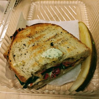 Corner Bakery Cafe - Chicken pomodori panini! - Salad Near Me - Los Angeles, California Corner Bakery Cafe - Chicken pomodori panini! - Salad Near Me - Los Angeles, California