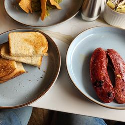 Westside Grill Diner - White Toast and a Side of Sausage