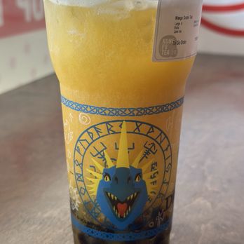 Kung Fu Tea - Mango Green Tea - Coffee & Tea Near Me - Cypress, Texas