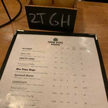 Iron Pipe Alewerks - Beer list - Pizza Near Me - Orange, Virginia Iron Pipe Alewerks - Beer list - Pizza Near Me - Orange, Virginia