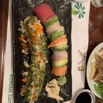 Lee's Sushi - Bamboo and Spicy rainbow roll - Japanese Near Me - Wayne, New Jersey