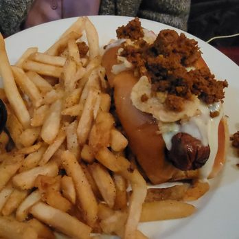 4th Wall Restaurant & Bar - Wagyu Hot Dog - $17 as of 1/2023 - Pubs Near Me - Boston, Massachusetts