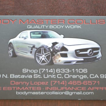 Body Master Collision Center - Body Shops Near Me - Orange, California Body Master Collision Center - Body Shops Near Me - Orange, California