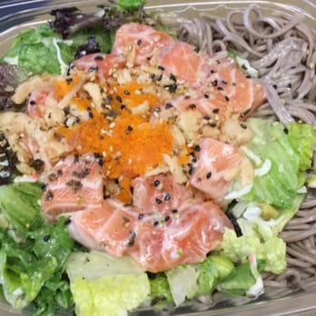 Pokestuf - Half greens half soba noodles - Hawaiian Near Me - Alhambra, California Pokestuf - Half greens half soba noodles - Hawaiian Near Me - Alhambra, California