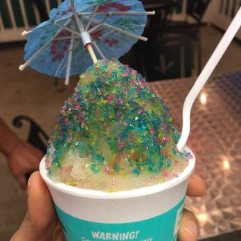 Bahama Buck's - Vanilla with sprinkles - Desserts Near Me - Rowlett, Texas