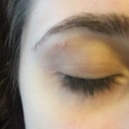 I have never been cut at any other brow place before! Not happy!