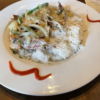 Silk Road - Shrimp - not noted as spicy and is very spicy. Rice was blown, over cooked. - Indian Near Me - New Orleans, Louisiana