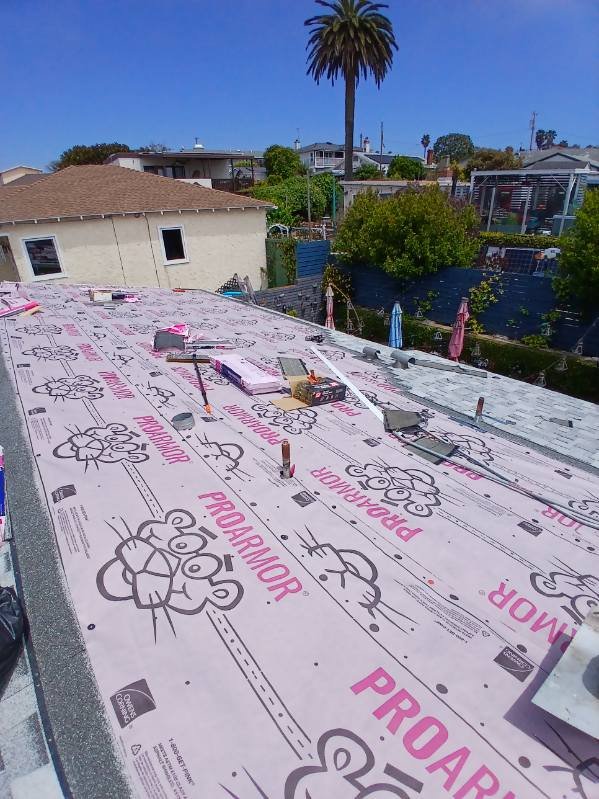 Slide of Reliance Roofing