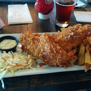 Kelseys Original Roadhouse - Salt and Vinny Fish and Chips $16 - Comfort Food Near Me - Orangeville, Ontario