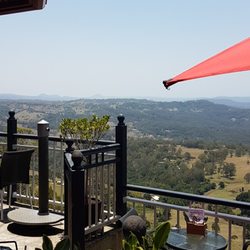 Mayfield Patisseries & Chocolate - Views from the deck at Mayfield
