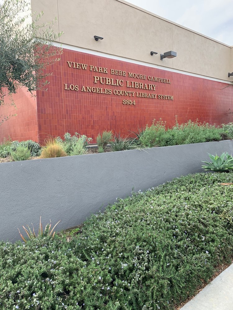 LA COUNTY LIBRARY VIEW PARK BEBE MOORE CAMPBELL LIBRARY 12 Photos & 10 Reviews 3854 W 54th