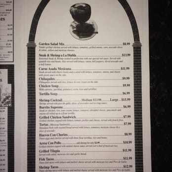 El Rancho Mexican Grill - Menu3 - Mexican Near Me - Mandeville, Louisiana