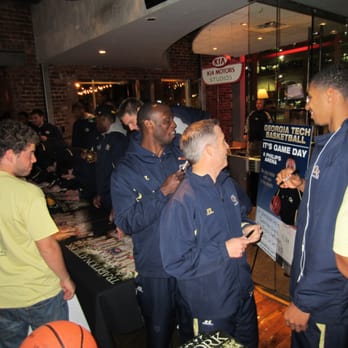 STATS Brewpub - Georgia Tech men's basketball meet & greet at Stats. - Sports Bars Near Me - Atlanta, Georgia