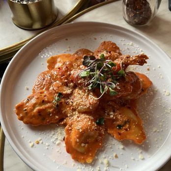 Cafe Amaro - Crab and lobster ravioli - Italian Near Me - Boston, Massachusetts