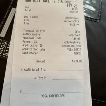 The Raintree Restaurant - Auto gratuity without telling us - American Near Me - Saint Augustine, Florida The Raintree Restaurant - Auto gratuity without telling us - American Near Me - Saint Augustine, Florida