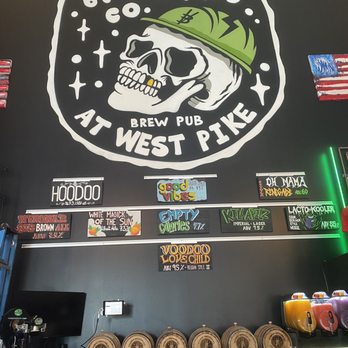 Voodoo Brewing - Awesome artwork in the taproom! - Brewpubs Near Me - Houston, Pennsylvania