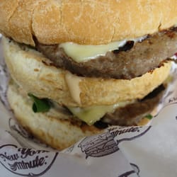 New York Minute - Up close and personal with the New York Burger.
