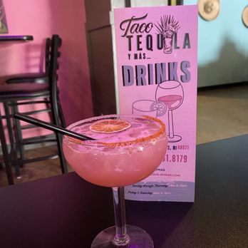 Taco Tequila Y Mas - Guava margarita - Tacos Near Me - Madison Heights, Michigan Taco Tequila Y Mas - Guava margarita - Tacos Near Me - Madison Heights, Michigan