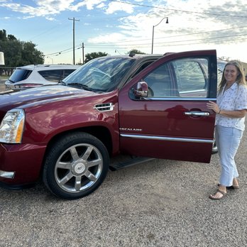 Mitch Wright Auto Sales - Congrats to Alyson on her purchase of a beautiful 2011 Cadillac Escalade, all the way from Taos, New Mexico. - Used Car Dealers Near Me - Lubbock, Texas