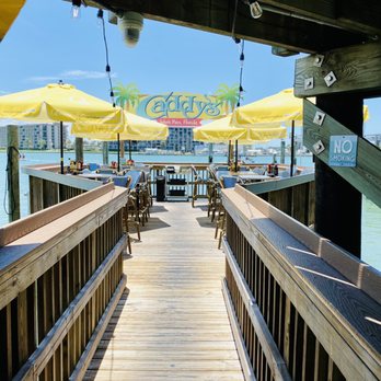 Caddy's John's Pass - Caddy's "Johns pass" has Beautiful floating dock water side seating.. - American Near Me - Madeira Beach, Florida Caddy's John's Pass - Caddy's "Johns pass" has Beautiful floating dock water side seating.. - American Near Me - Madeira Beach, Florida
