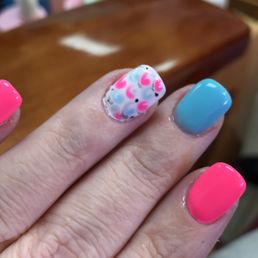 Done by Vincent and Annie at Tina's Nails Done by Vincent and Annie at Tina's Nails