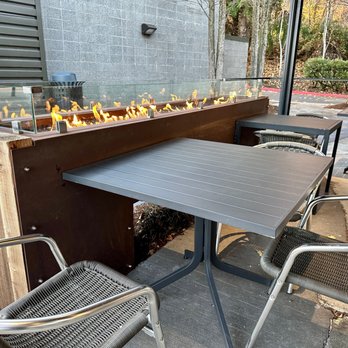 Pagliacci Pizza - outdoor firepit - Pizza Near Me - Sammamish, Washington