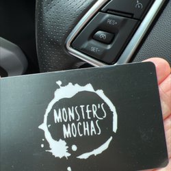Monster's Mochas - Bad idea for customer loyalty. If they don't swipe it during the payment transaction you don't get your punches.