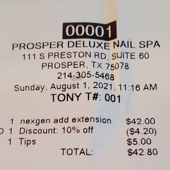 Prosper Deluxe Nail Spa - Nail Salons Near Me - Prosper, Texas