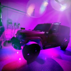 CarTunes Car Stereo - My Jeep with its new rock lights from Cartunes
