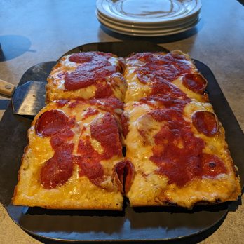 Buddy's Pizza - Four square  Detroit Public TV - Pizza Near Me - Detroit, Michigan