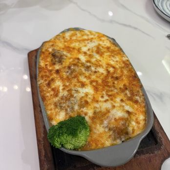 Uncle Cha Fusion Cafe - Hk-style Baked Pork Chop Rice With Tomato Sauce / 港式茄汁焗猪扒饭 - Asian Fusion Near Me - Milpitas, California Uncle Cha Fusion Cafe - Hk-style Baked Pork Chop Rice With Tomato Sauce / 港式茄汁焗猪扒饭 - Asian Fusion Near Me - Milpitas, California