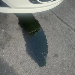 West Automotive - Coolant draining from my car after an oil change