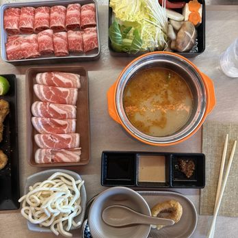 Potto - Spicy miso nabe with udon - Japanese Near Me - San Francisco, California Potto - Spicy miso nabe with udon - Japanese Near Me - San Francisco, California