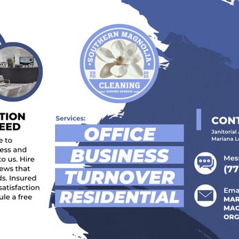 Southern Magnolia - Office Cleaning Near Me - Lilburn, Georgia Southern Magnolia - Office Cleaning Near Me - Lilburn, Georgia