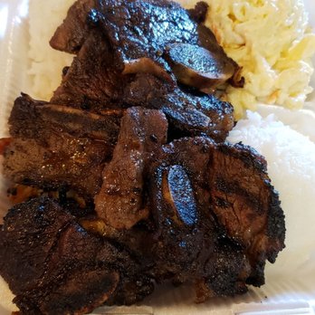 Matiki Island Barbecue - Chicken and Kalbi ribs combo - Hawaiian Near Me - Fullerton, California Matiki Island Barbecue - Chicken and Kalbi ribs combo - Hawaiian Near Me - Fullerton, California