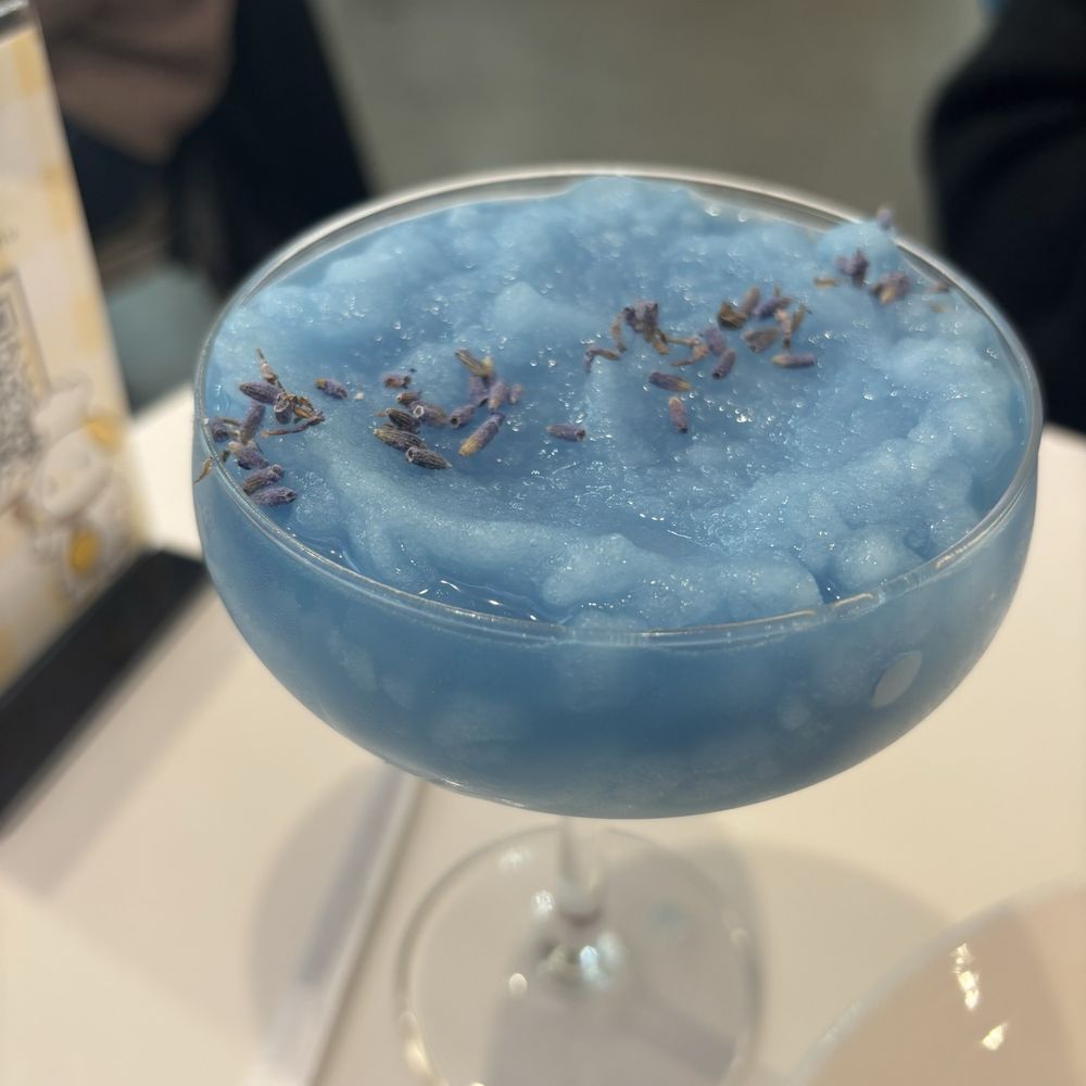 Eggbomb+ - Blue lavender cocktail - Breakfast & Brunch Near Me - Burnaby, British Columbia