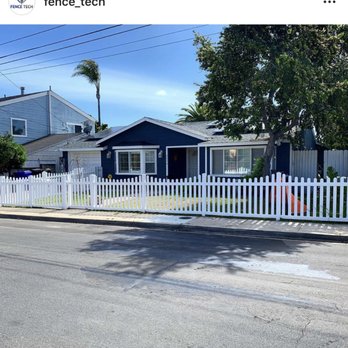 Fence Tech - 4' White Scalloped Vinyl - Fences & Gates Near Me Fence Tech - 4' White Scalloped Vinyl - Fences & Gates Near Me