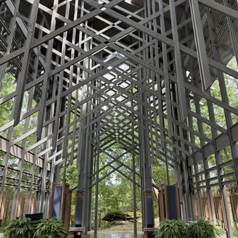 Thorncrown Chapel - Inside the chapel - Landmarks & Historical Buildings Near Me - Eureka Springs, Arkansas Thorncrown Chapel - Inside the chapel - Landmarks & Historical Buildings Near Me - Eureka Springs, Arkansas