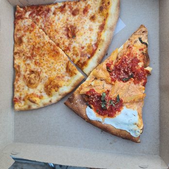 GiGi's NY Style Pizza - Baked zita and two plain slices. - Pizza Near Me - Sea Bright, New Jersey