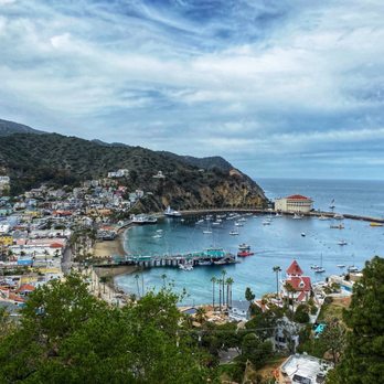 Catalina Island - View from Wrigley Road over Avalon - Local Flavor Near Me Catalina Island - View from Wrigley Road over Avalon - Local Flavor Near Me