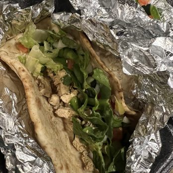 Gyro Republic - Another plain sandwich - Halal Near Me - Richmond, Texas