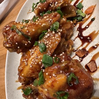 Mahi’ai Table - Soy Glazed Mango Habanero Wings - Cocktail Bars Near Me - Kapolei, Hawaii Mahi’ai Table - Soy Glazed Mango Habanero Wings - Cocktail Bars Near Me - Kapolei, Hawaii