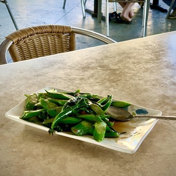 China Bistro - Gailan with dried squid - Cantonese Near Me - Rosemead, California China Bistro - Gailan with dried squid - Cantonese Near Me - Rosemead, California